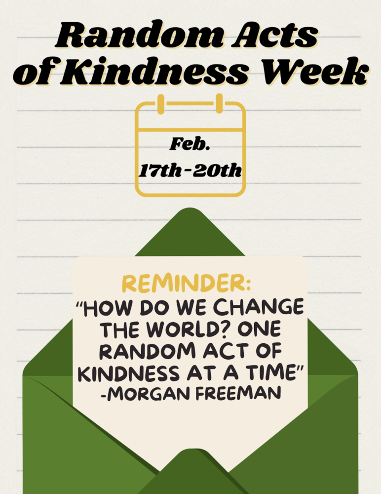 Random Acts of Kindness Week February 17th-20th