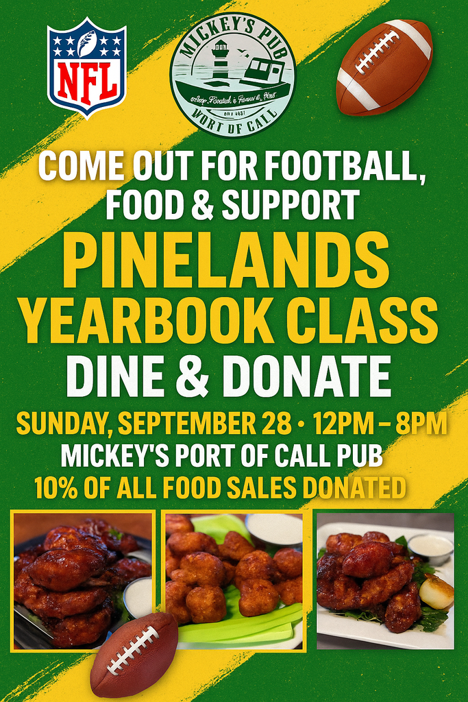Dine & Donate to Support the Pinelands Yearbook