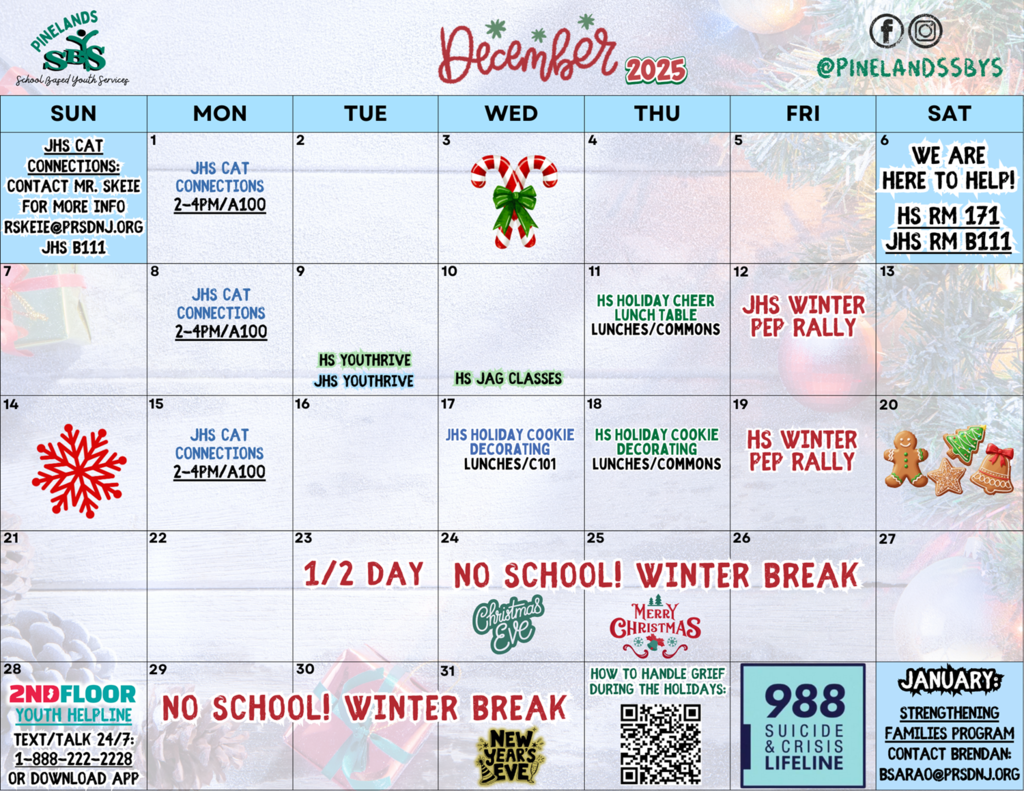 SBYS December Calendar