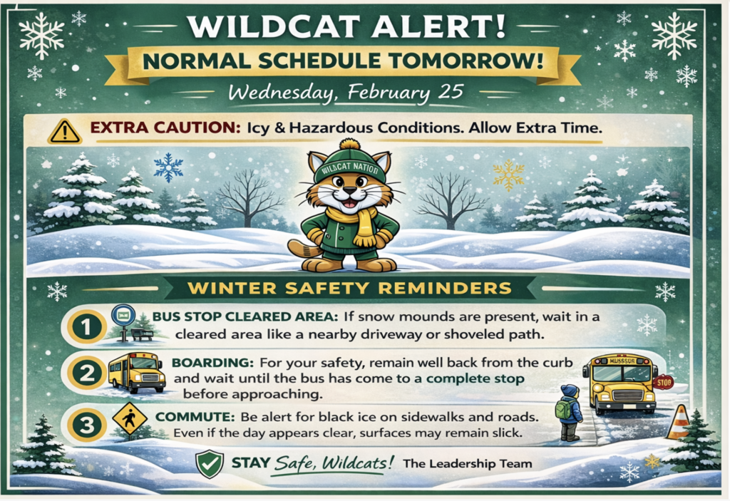 open  & be safe 2/25/26