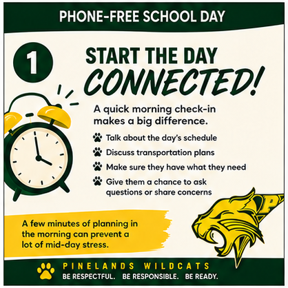 Prepare your family for a phone free school day!