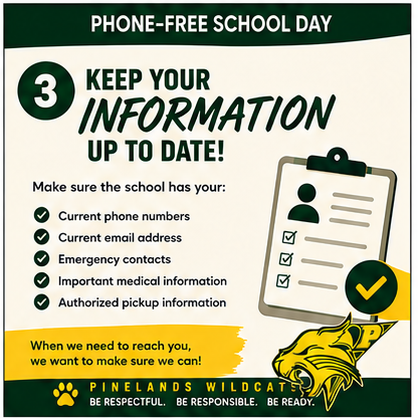 Prepare your family for a phone free school day!