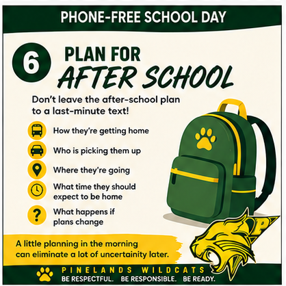 Prepare your family for a phone free school day!
