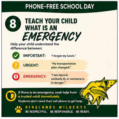 Teach your child what is an emergency