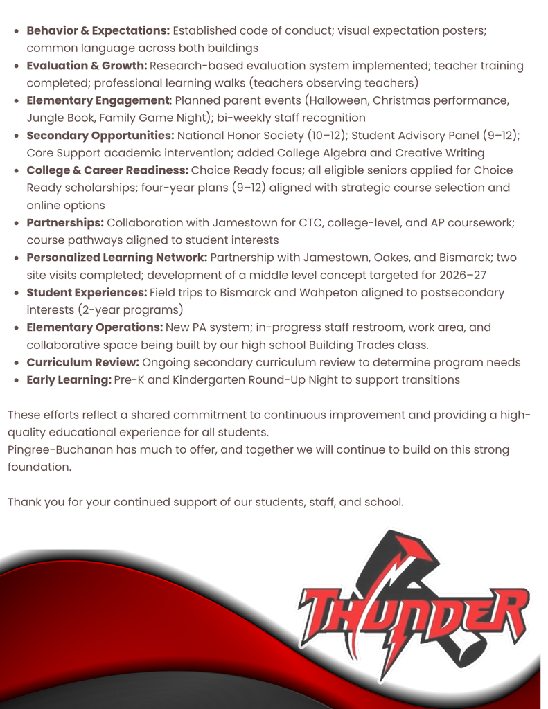 Superintendent message 2