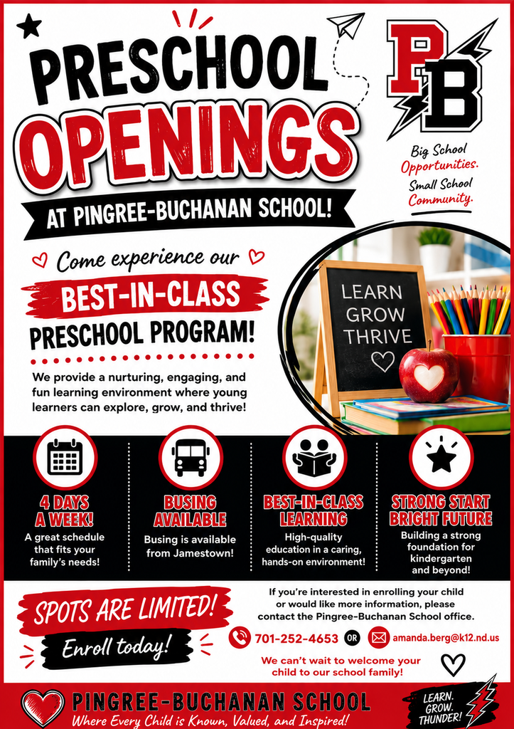 pre K flyer