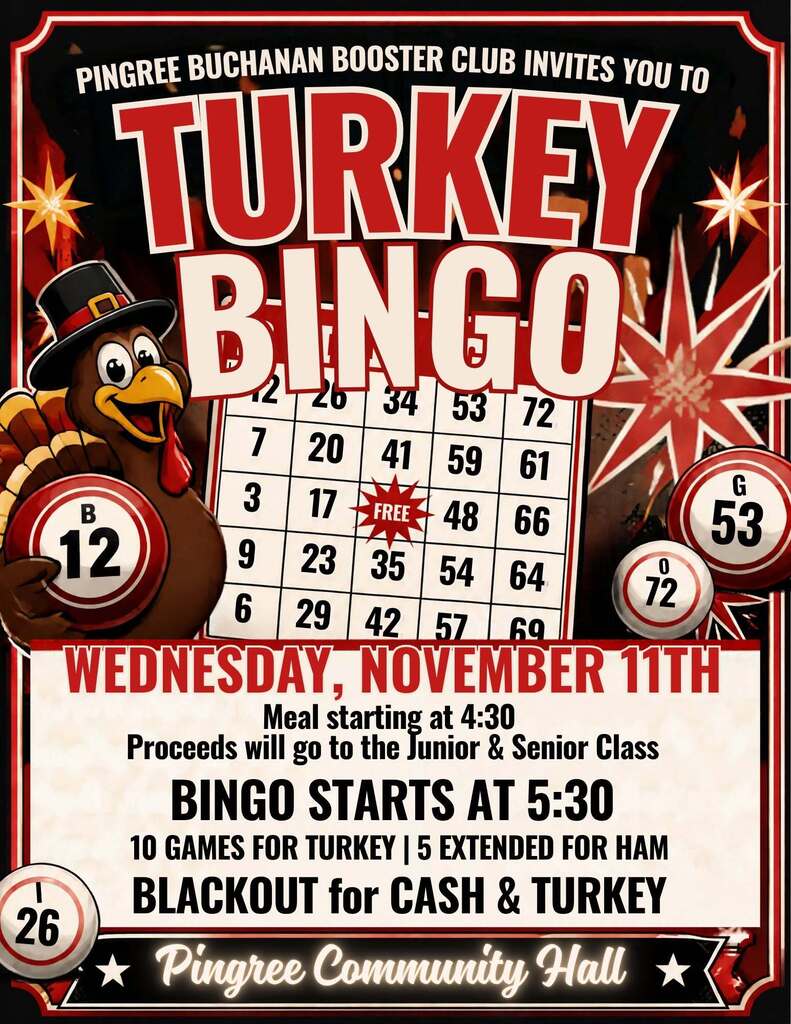 turkey bingo