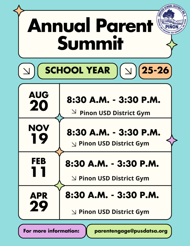 SY25-26 Annual Parent Summit