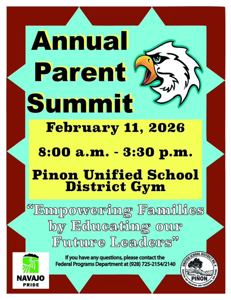 2.11.26 - Annual Parent Summit Flyer