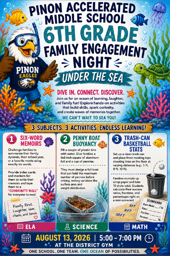 6th Grade Family Engagement Night