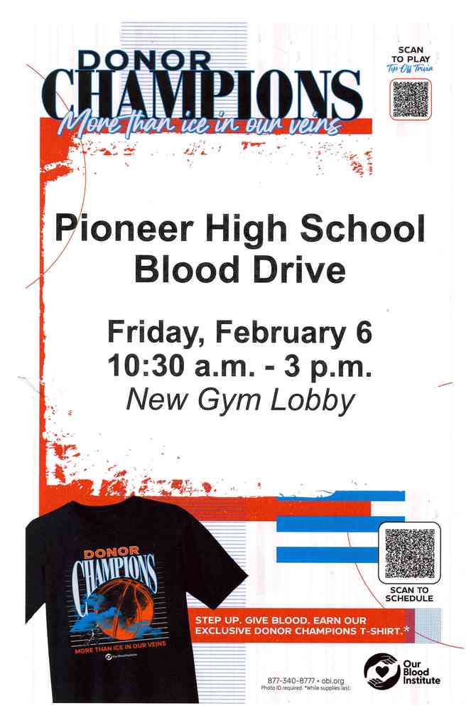 PHS Blood Drive