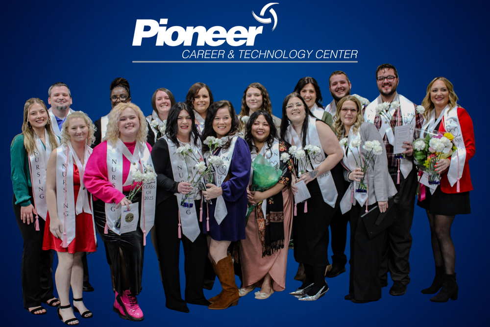 LPN Students at their pinning ceremony 