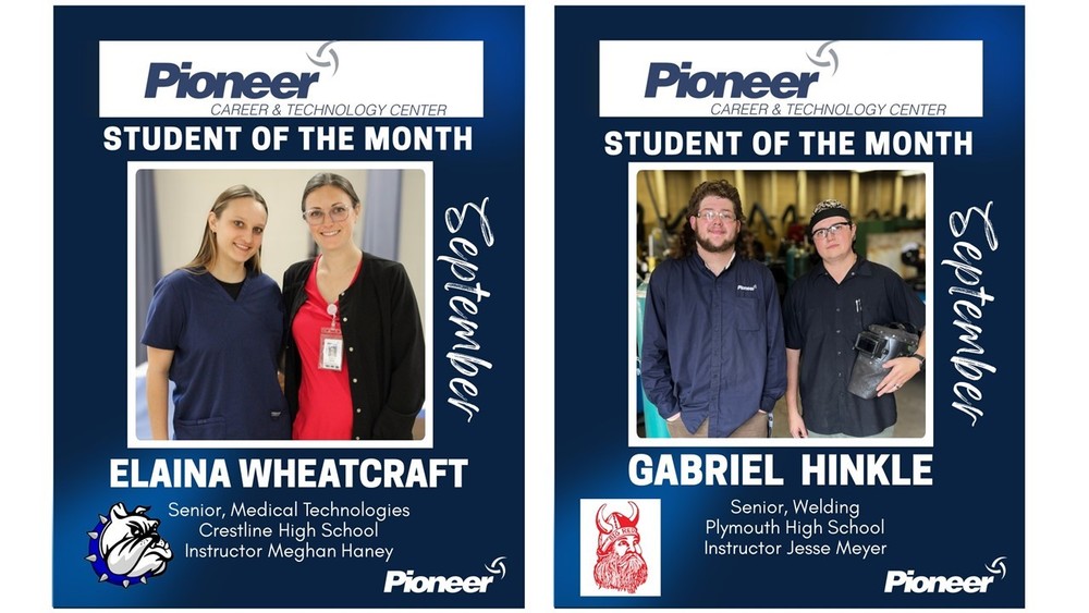 September Students of the Month