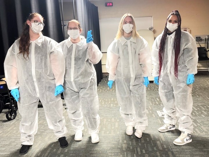 Picture of the FY 25 fall CCMA class in their PPE