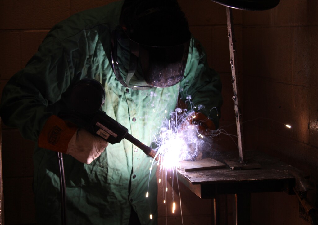 Student Welding 