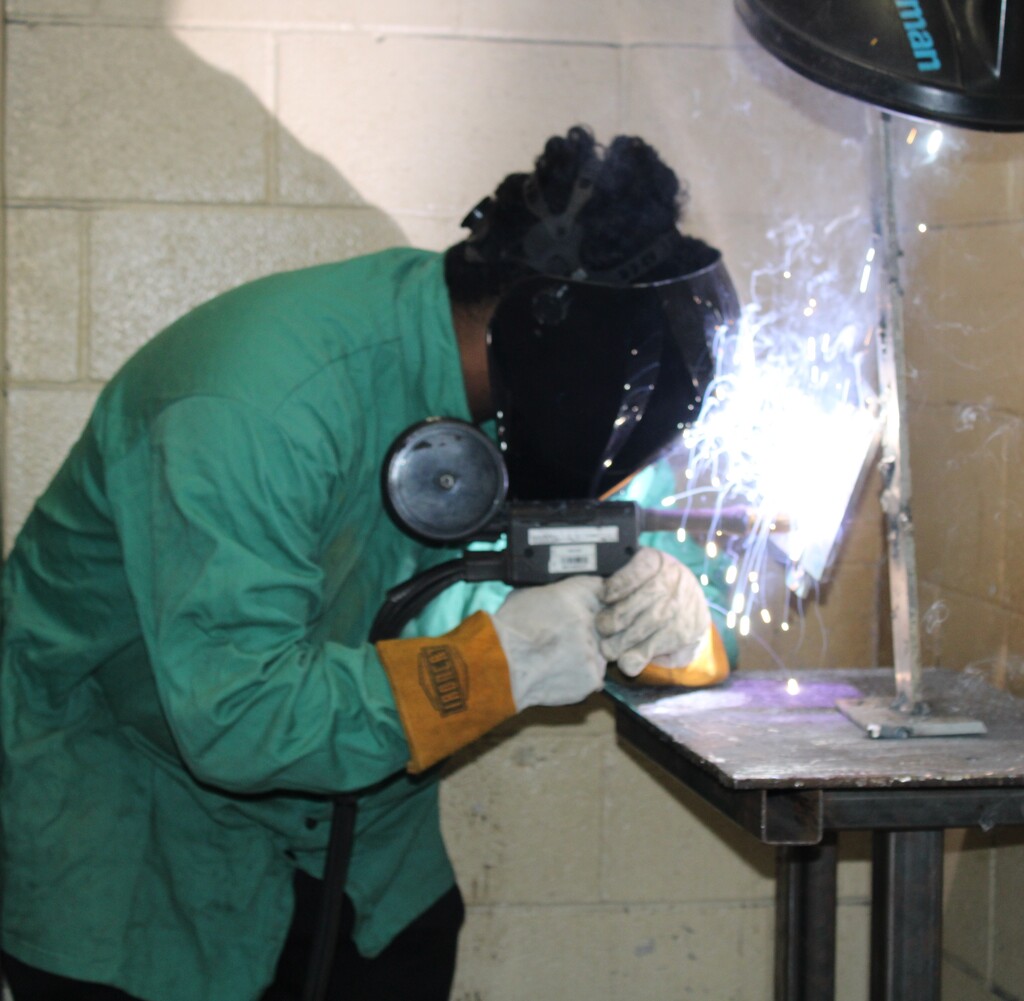 Student Welding