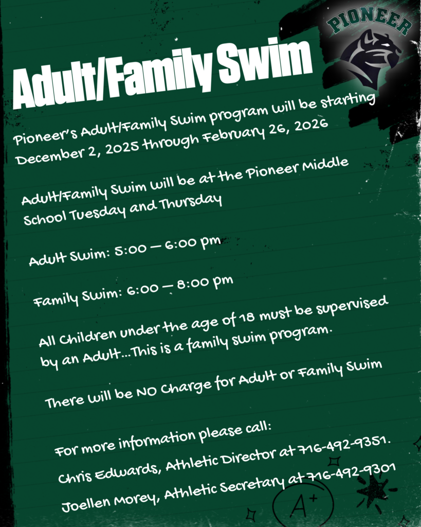 Adult and family swim