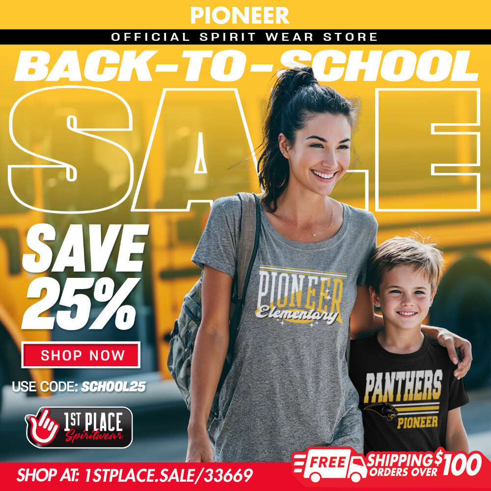 Back to school sale