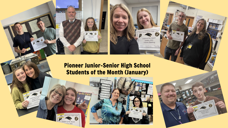 Students of the Month