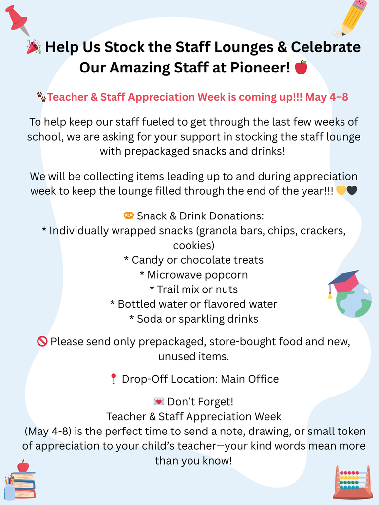 Teacher appreciation