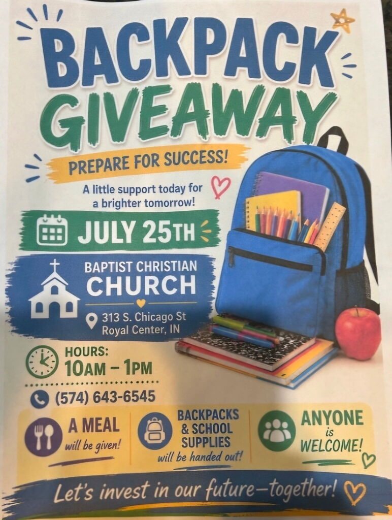 Backpack Giveaway