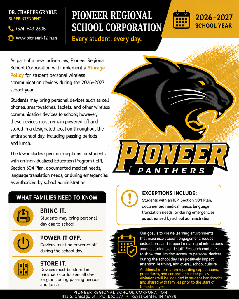 PRSC policy
