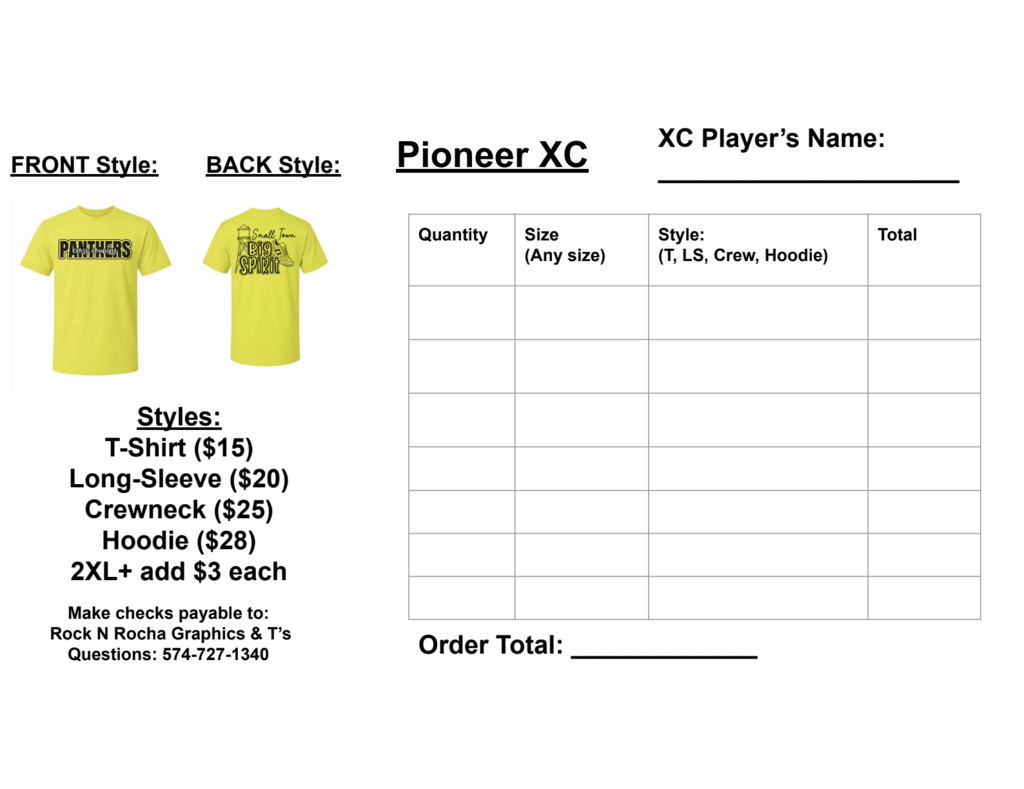 XC order