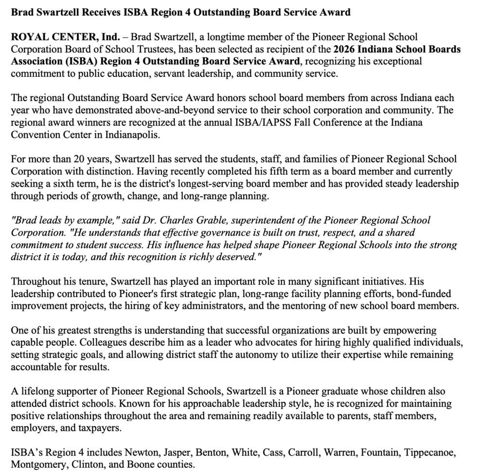 Press Release