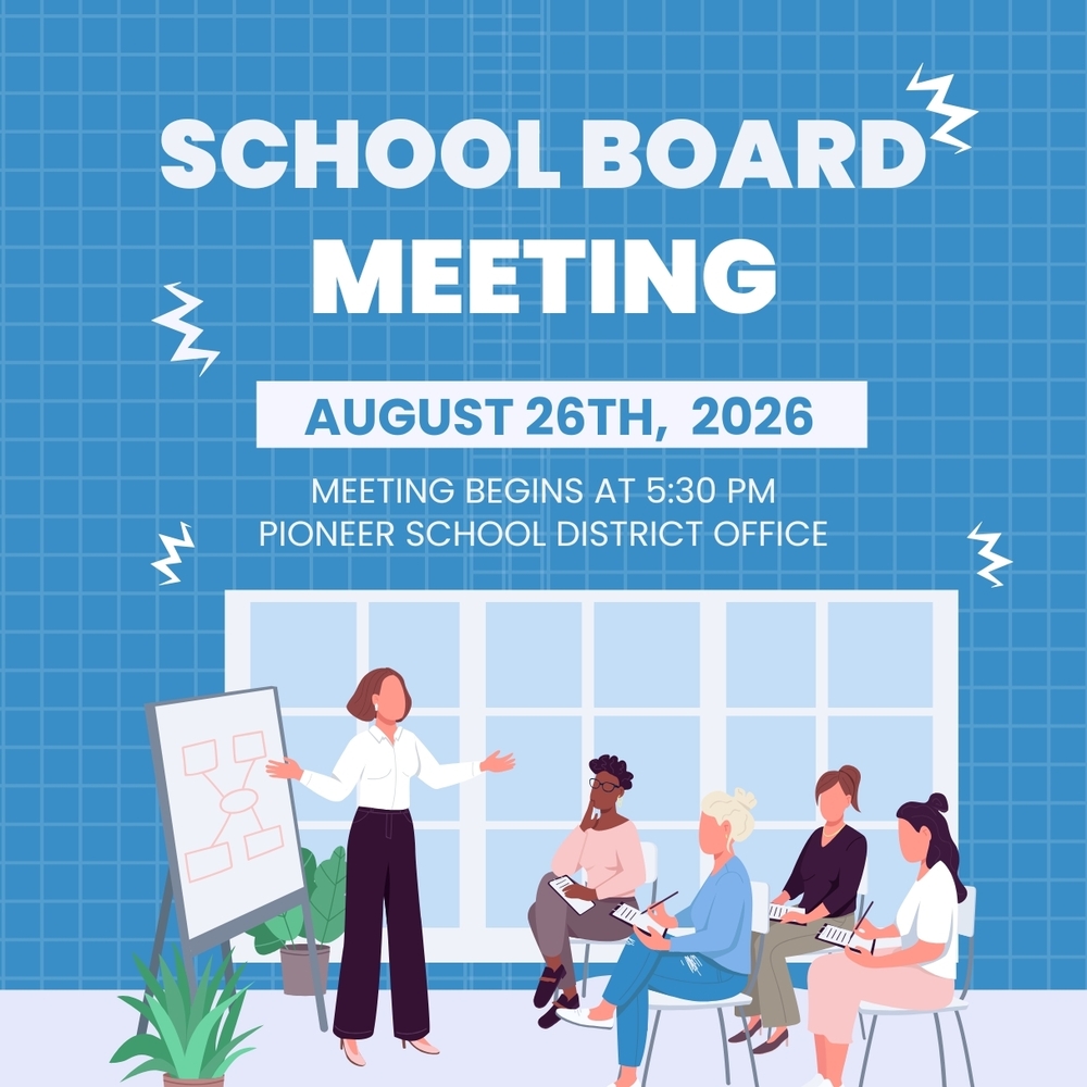 school board meeting announcement august twenty sixth at five thirty