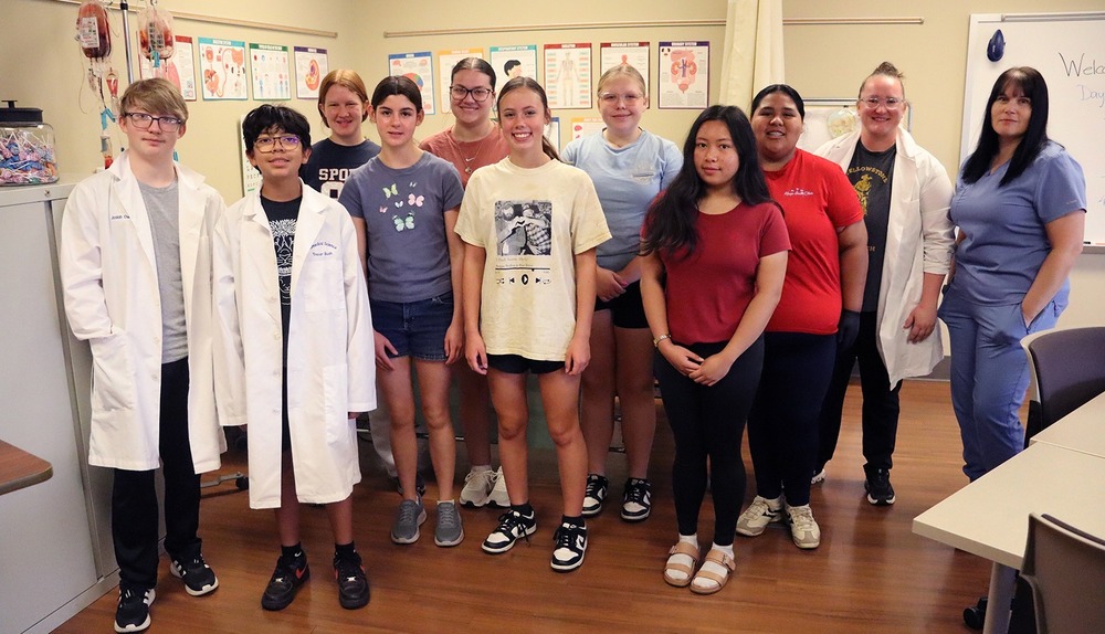 Biomedical and Nursing Summer Academy Students