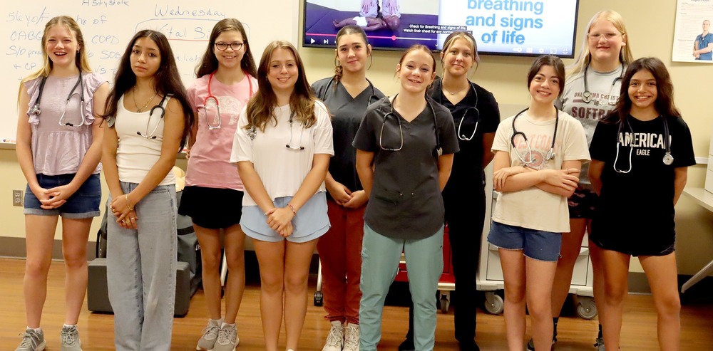 Pre-Nursing Academy student from the morning class