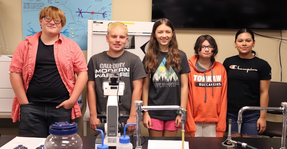 Biomedical Sciences Academy class
