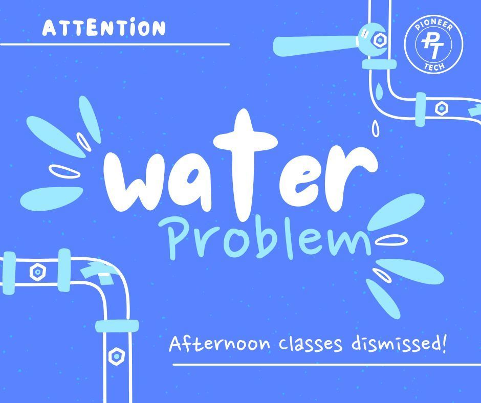 Pioneer Tech Water Problem Graphic
