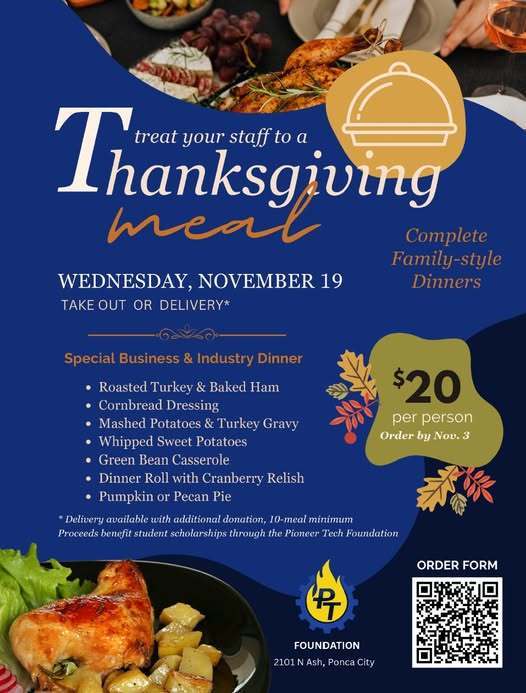Pioneer Tech Foundation Meal Graphic