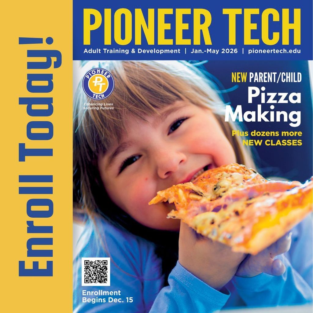 Pioneer Tech cover of Winter Spring Short Term class schedule