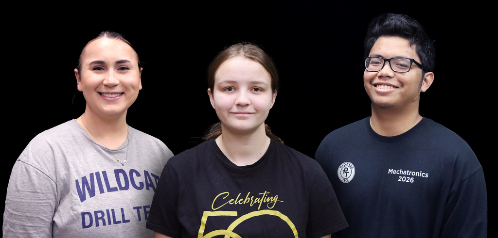 Pioneer Tech Students of the Month for December