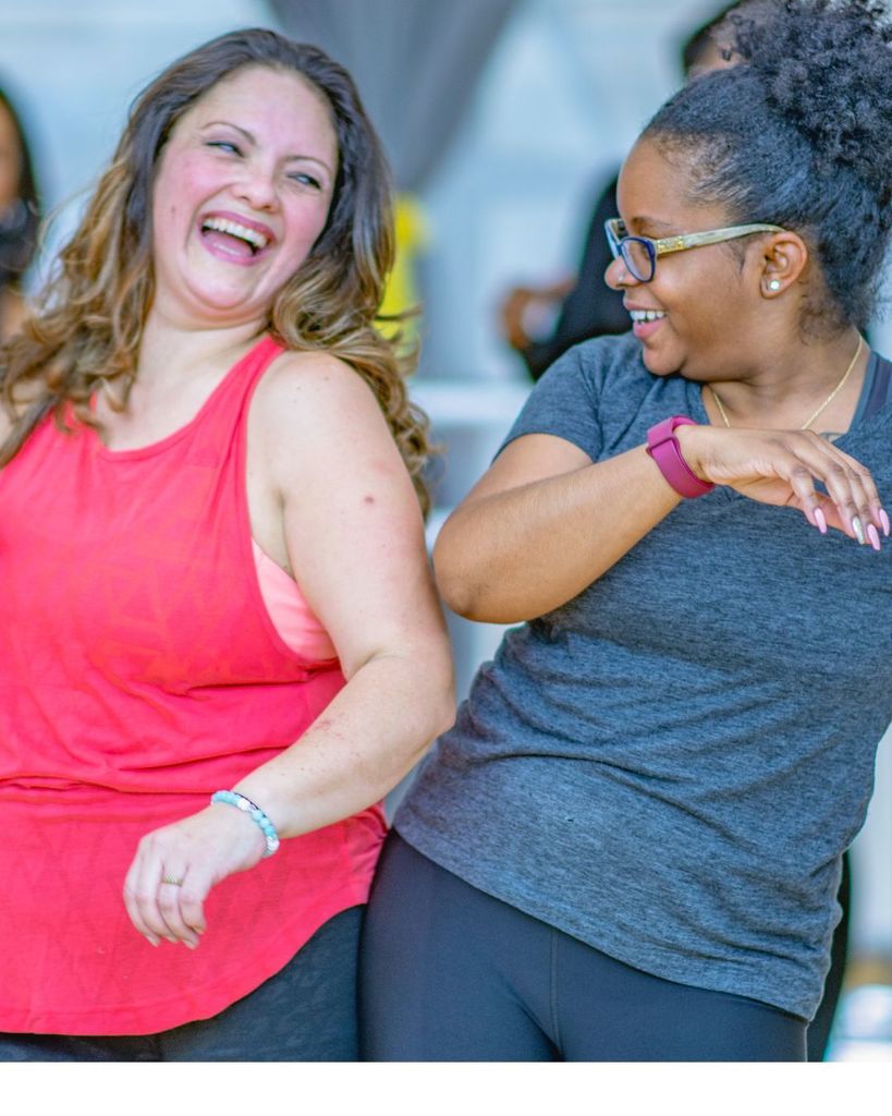 Pioneer Tech women Dancing 