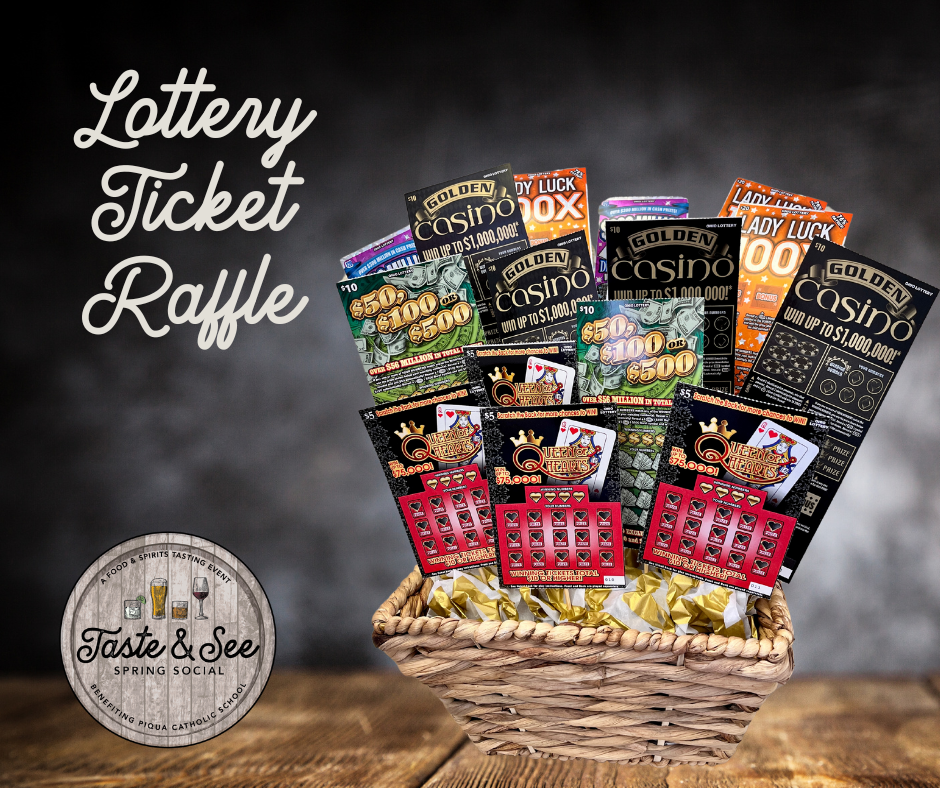 lottery ticket basket