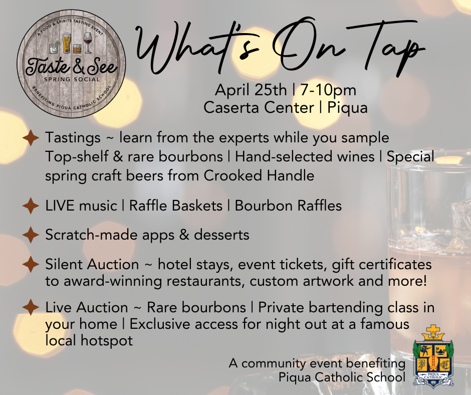 what's on tap taste & see 2026