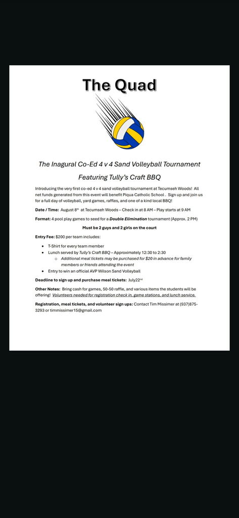 Volleyball tournament