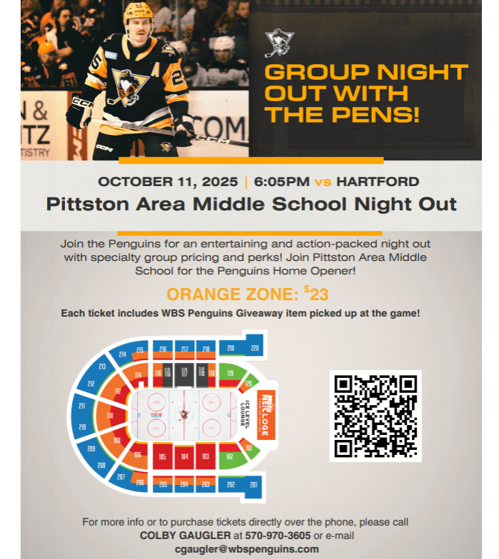 PAMS Night Out with the Pens