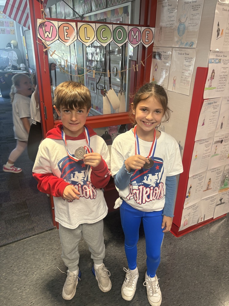 Students with metals.