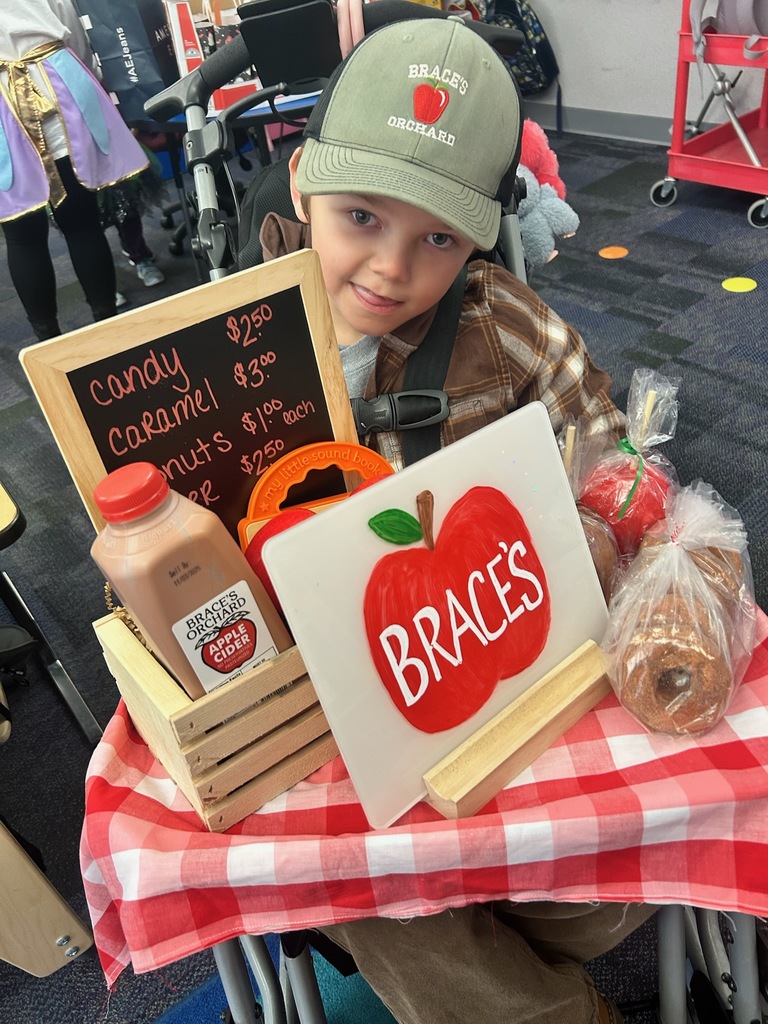 Teacher and student dressed in halloween costumes