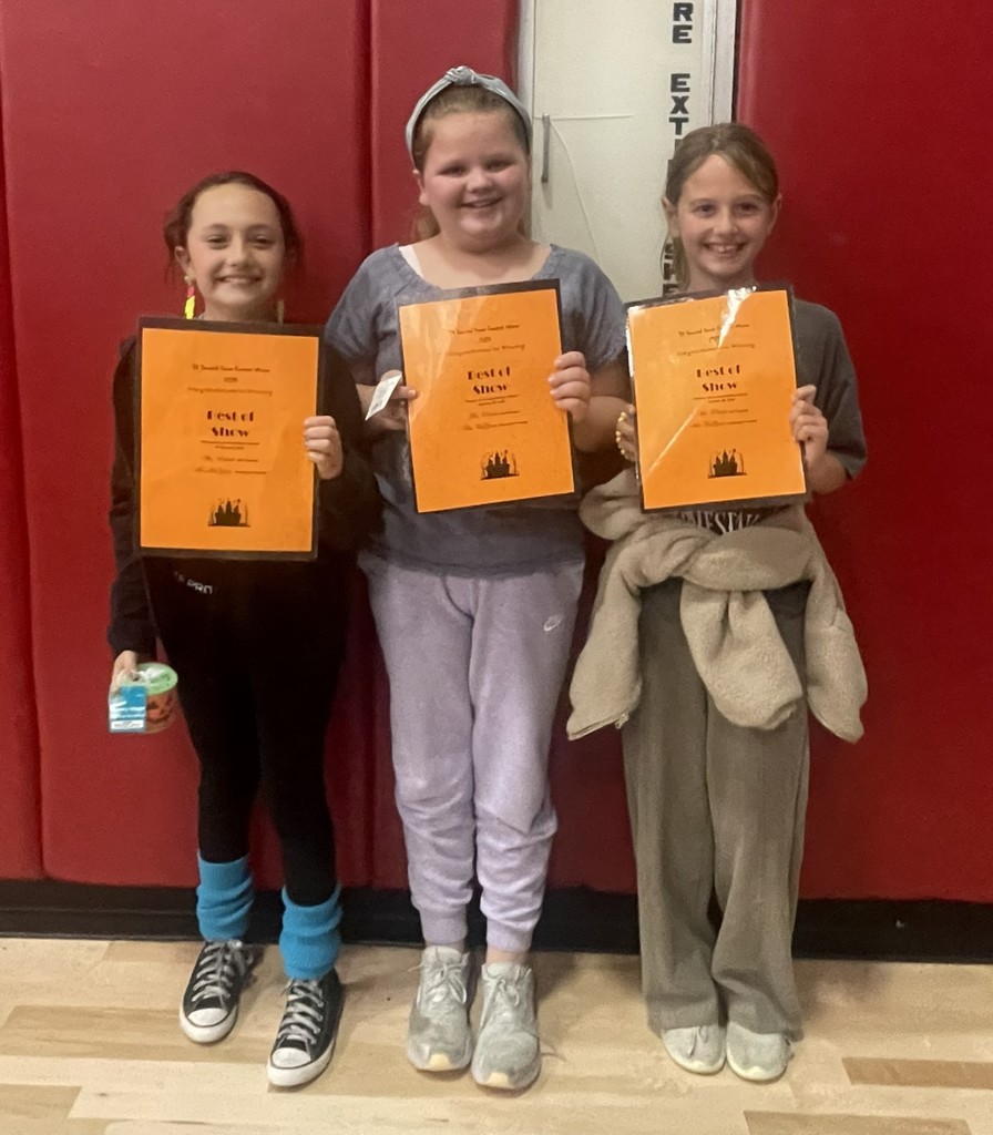 overall winners - 3 girls