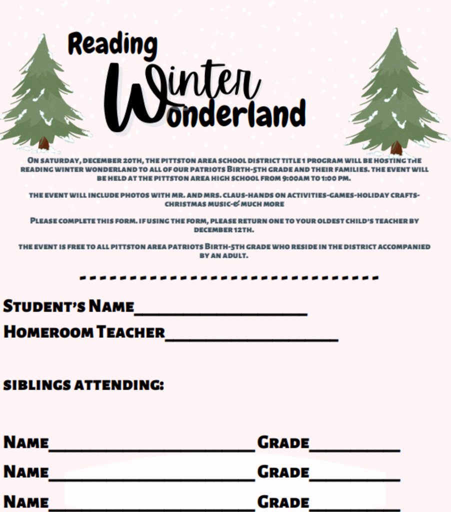 Flyer for reading wonderland