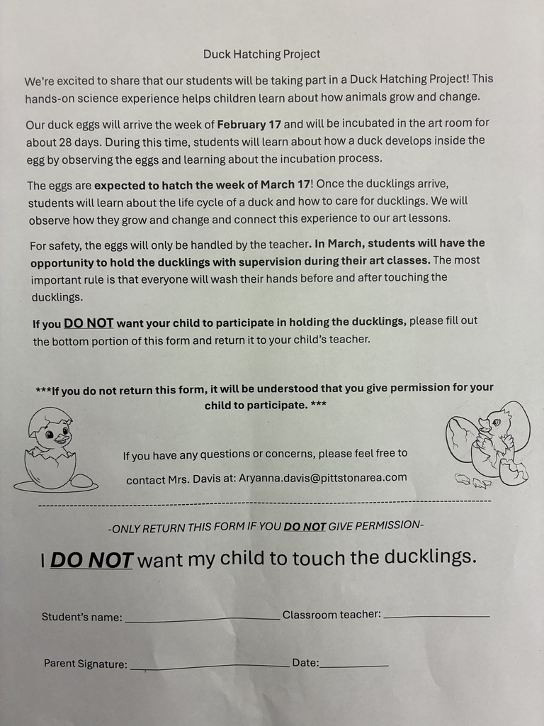 Duck project opt out of permission form