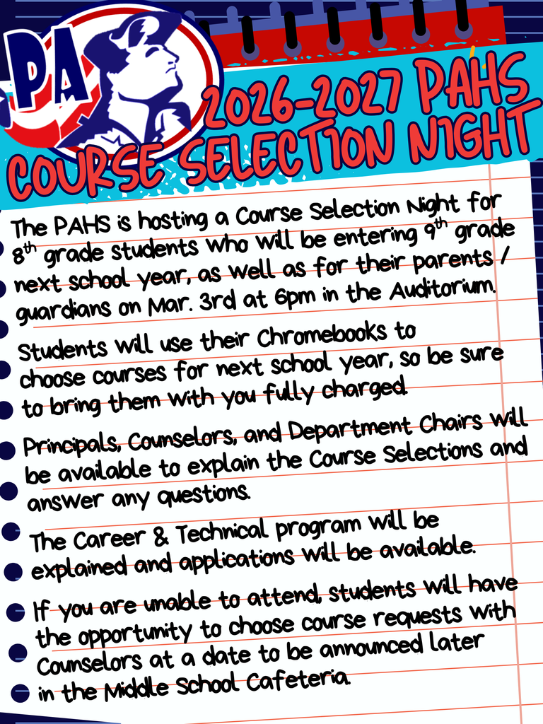 Course Selection Night 26