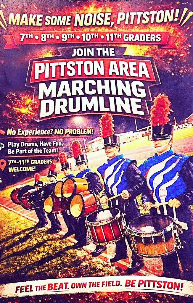 PATRIOT Marching Drumline Flyer