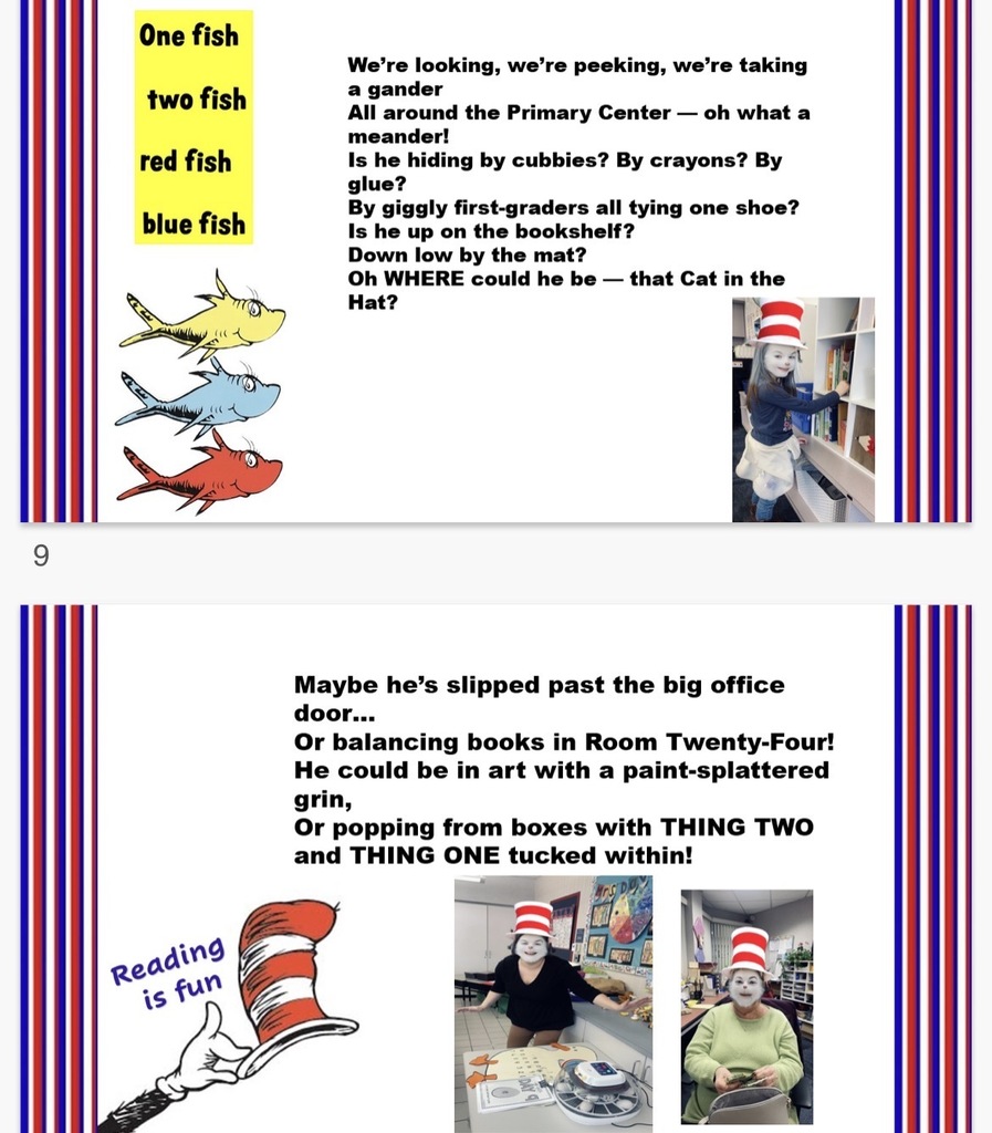 Read across America powerpoint 2 slides