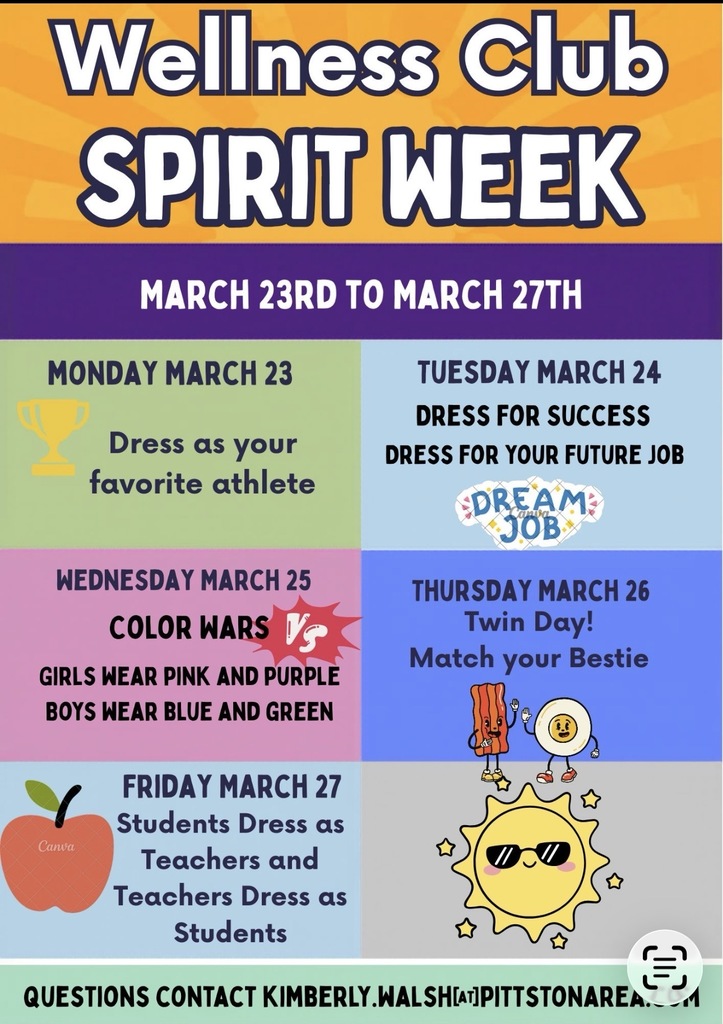 Wellness Club Spirit Week